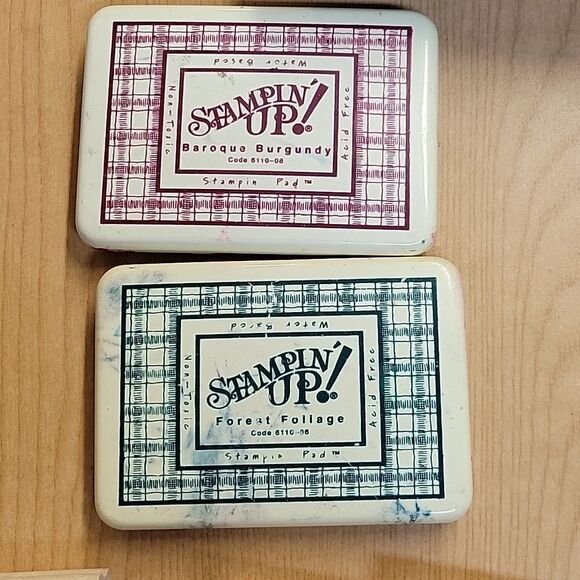 Stampin Up lot of 18 Christmas stamps and ink pads (set D) - Picture 9 of 9